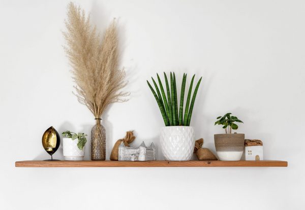 home office floating shelf